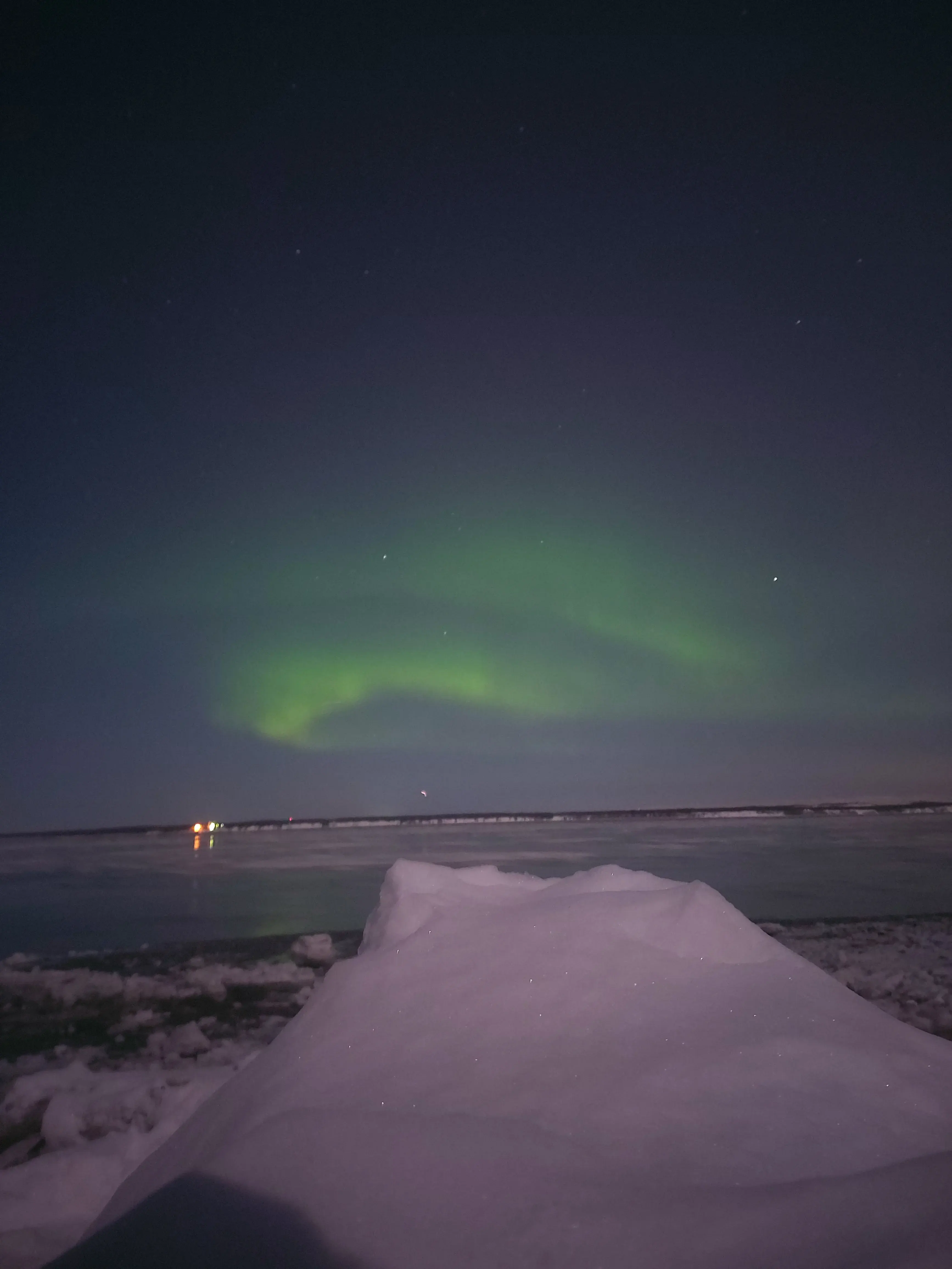 Aurora seen from Point Woronzof overlook